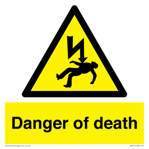 Danger of death